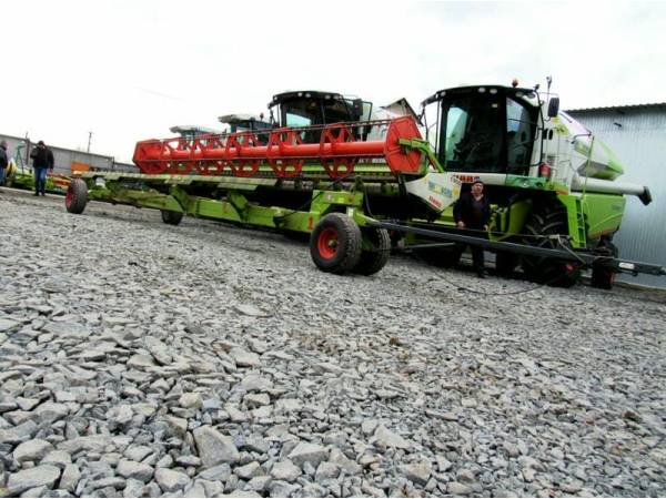 Жатка зернова Claas C900 (2002)