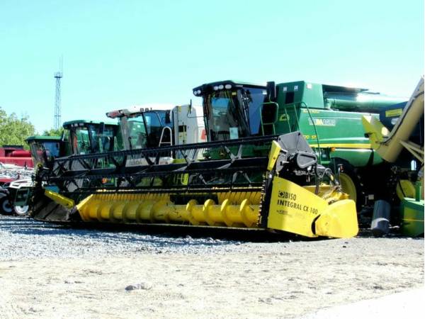 Ріпаковий стіл Biso Integral CX 100 9 метрів (2002)