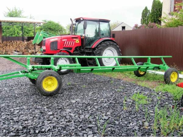 Візок John Deere 7.6 метрів (1993)