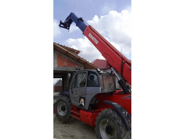 Телескопічний навантажувач Manitou MT1440 (2012)