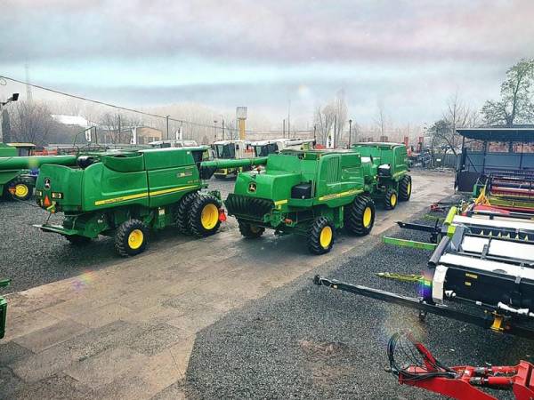 Комбайн John Deere 9640i WTS (2005)