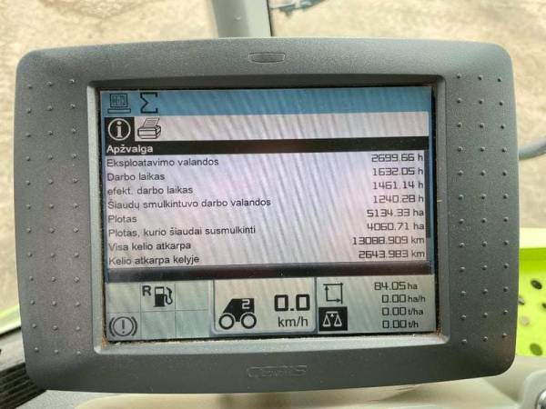Комбайн Claas Lexion 660 (2013)