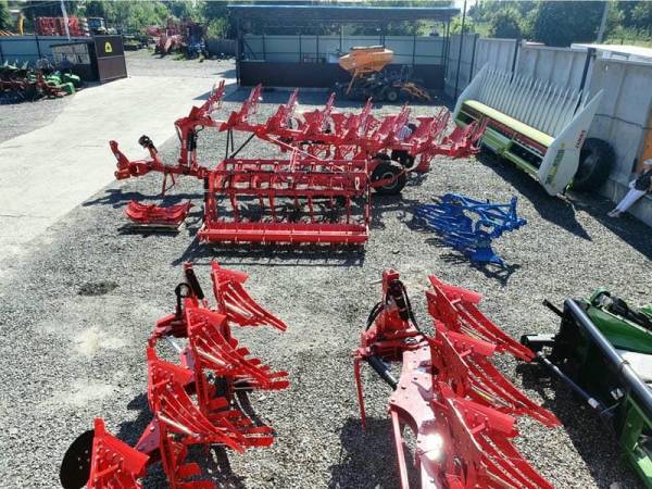 Плуг механический оборотный полуприцепной Unlu Clasa 8+1 (160х160) отвал 16"