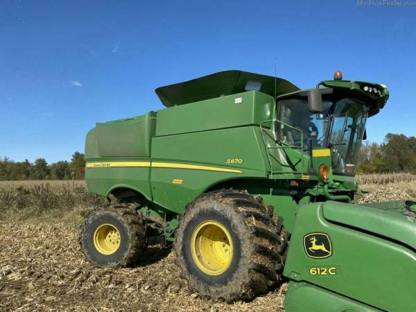 Комбайн John Deere S 670 (2012)