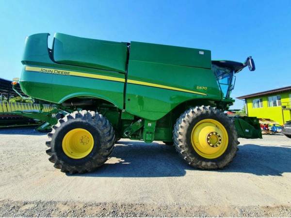 Комбайн John Deere S 670 (2013)