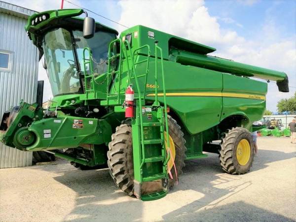 Комбайн John Deere S660 (2012)