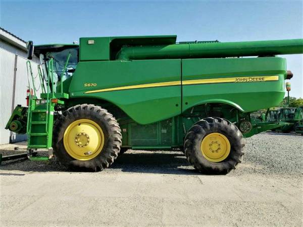 Комбайн John Deere S 670 (2013)