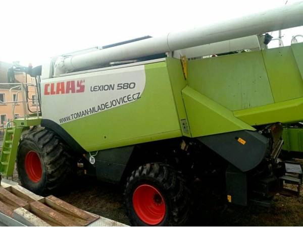 Комбайн Claas Lexion 580 