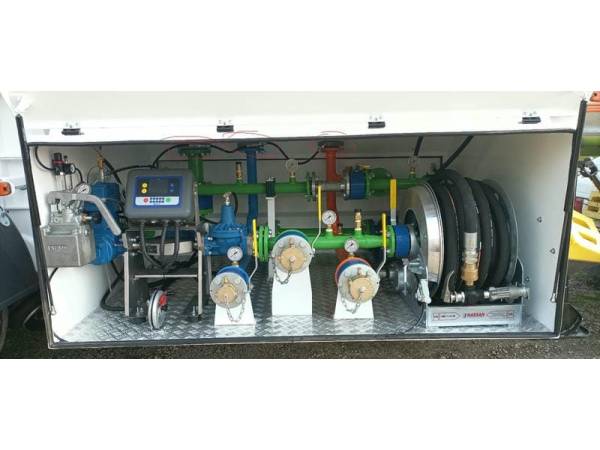 Полуприцеп-цистерна для транспортировки газа HARSAN 45000л (21,5 тонны)