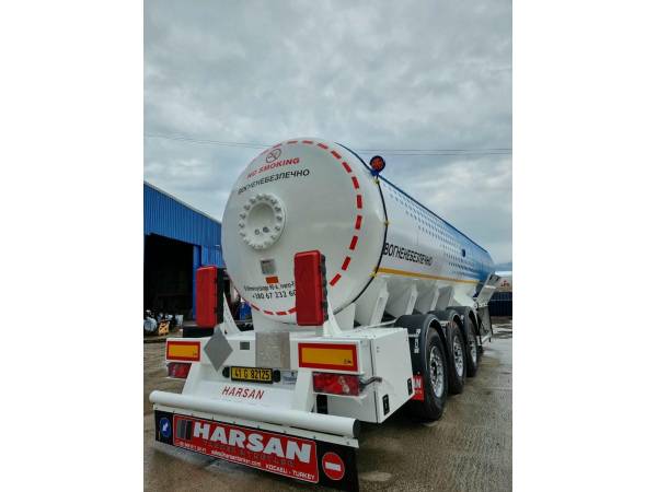 Полуприцеп-цистерна для транспортировки газа HARSAN 45000л (21,5 тонны)