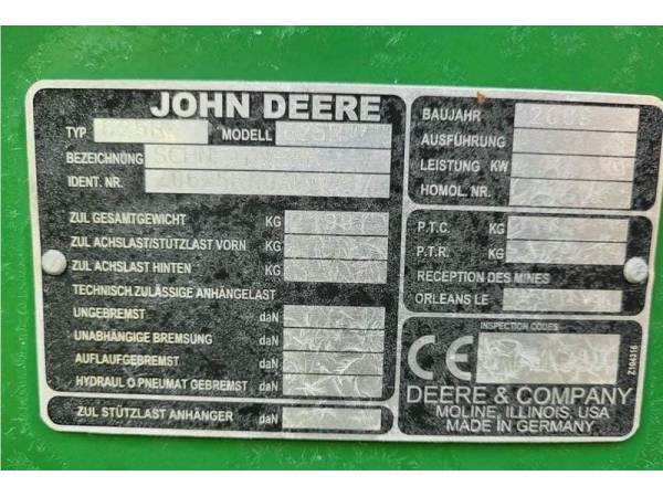 Комбайн John Deere T 670 (2009)