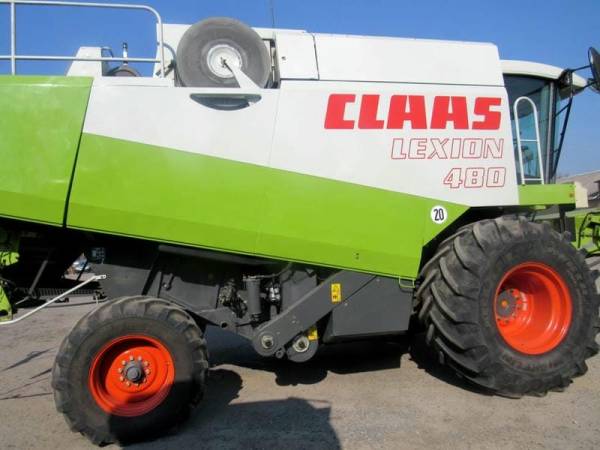 Комбайн Claas Lexion 480 (2001)