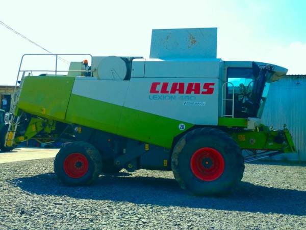 Комбайн Claas Lexion 480 (2002)