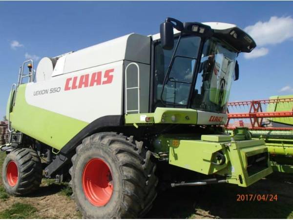 Комбайн Claas Lexion 550 (2005)