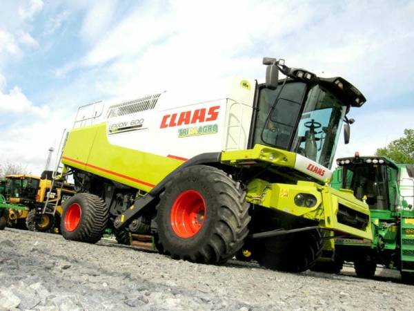 Комбайн Claas Lexion 600 (2008)