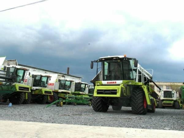 Комбайн Claas Lexion 600 (2008)