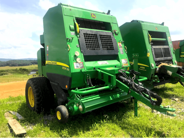 Прес-підбирач рулонний John Deere 854 MaxiCut 14 (2017)