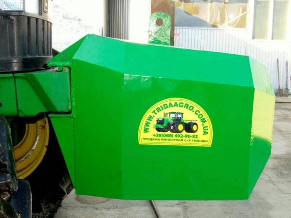 Противагу Tridaagro Dambo 800 (2018)