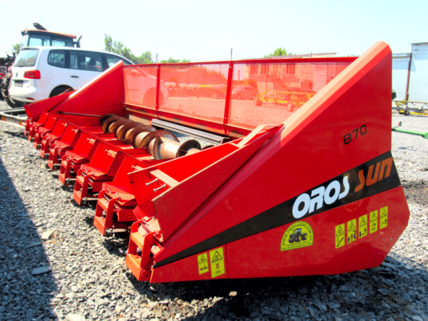 Жатка Oros Sun 8R (2016)