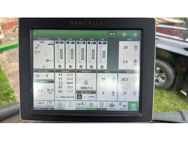 Трактор John Deere 8345RT (2015)