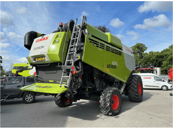 Комбайн Claas Lexion 670 (2017)
