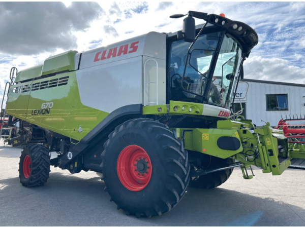Комбайн Claas Lexion 670 (2017)