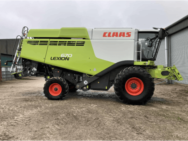 Комбайн Claas Lexion 670 (2017)