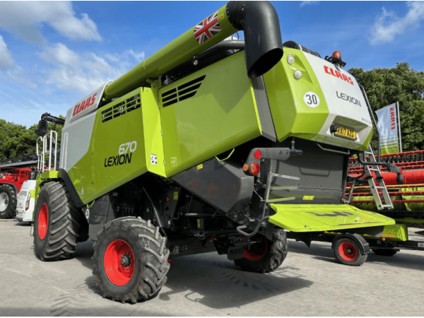 Комбайн Claas Lexion 670 (2017)