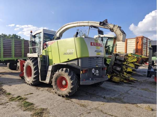 Кормозбиральний комбайн Claas Jaguar 870 (2013)