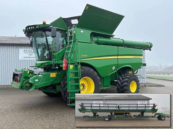 Комбайн John Deere S690 (2015)
