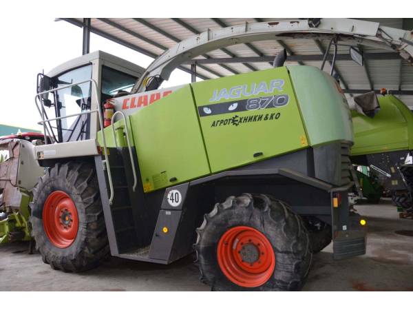 Кормозбиральний комбайн Claas Jaguar 870 (2010)