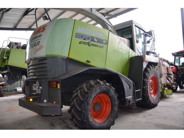 Кормозбиральний комбайн Claas Jaguar 870 (2010)