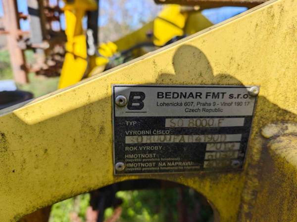 Компактор Bednar Swifter SO 8000F (2013)