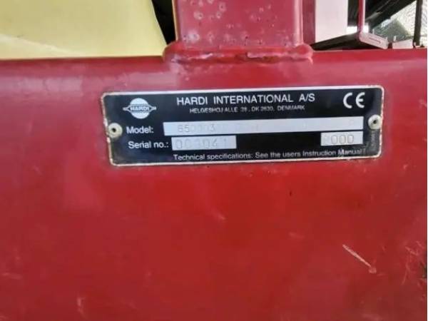 Причіпний обприскувач Hardi Commander 2800 (2020)