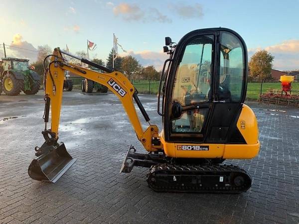 Миниэкскаватор JCB 8018 CTS (2018)