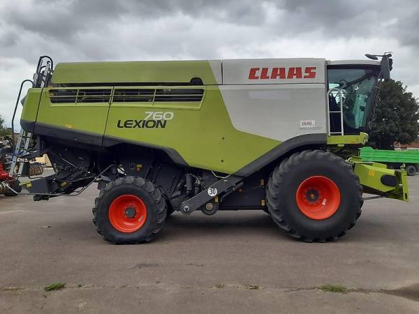 Комбайн Claas Lexion 760 (2014)