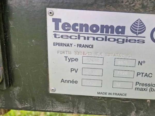 Причіпний обприскувач Tecnoma Fortis 3324 (2008)
