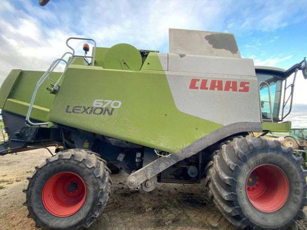 Комбайн Claas Lexion 670 (2012)