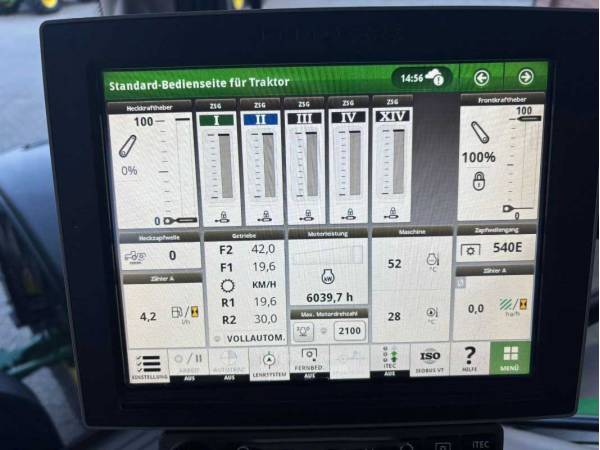 Трактор John Deere 6195R (2018)