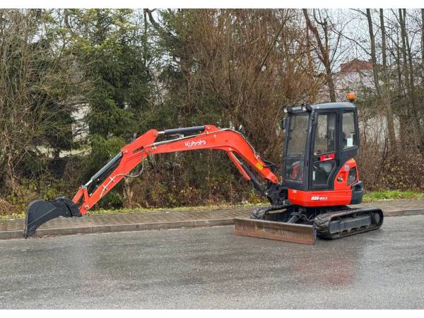 Мини-экскаватор Kubota U 35-3a3 (2015)