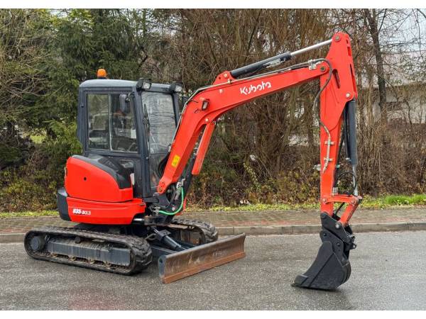 Мини-экскаватор Kubota U 35-3a3 (2015)