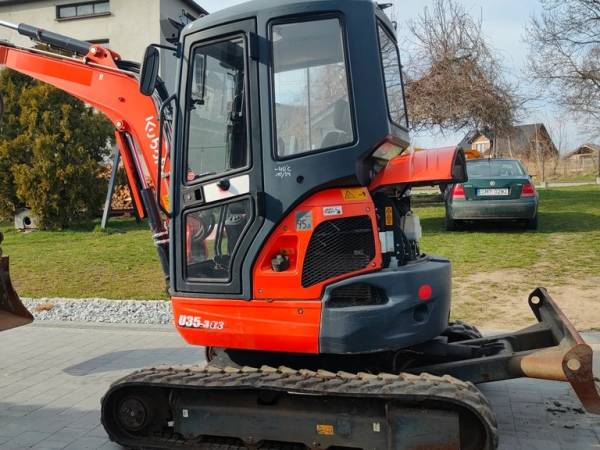 Міні-екскаватор Kubota U35 (2015)