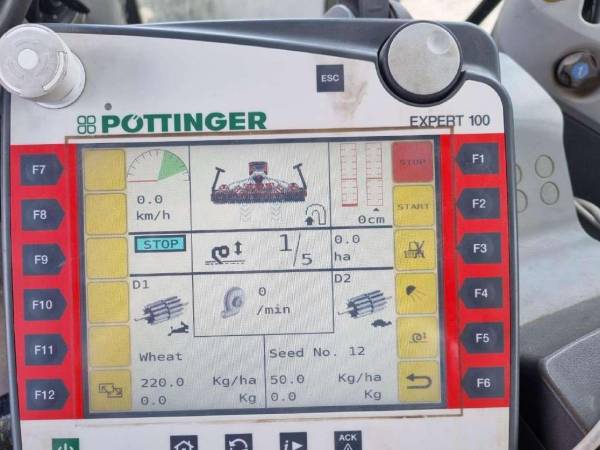 Посівний комплекс Pottinger Terrasem C6 Fertiliser (2018)