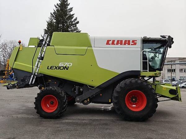 Комбайн Claas Lexion 670 (2016)