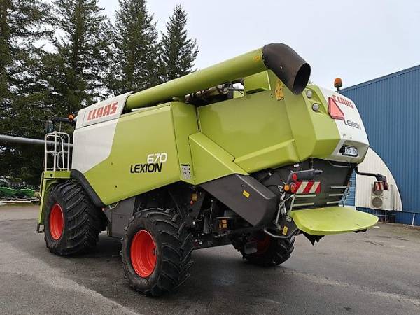 Комбайн Claas Lexion 670 (2016)