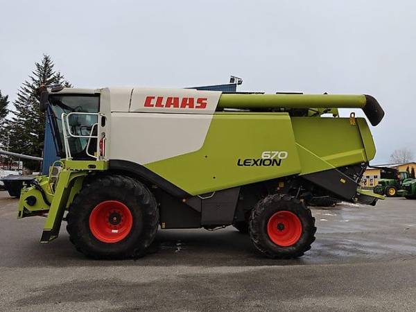 Комбайн Claas Lexion 670 (2016)