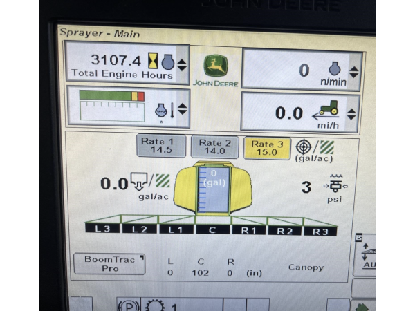 Обприскувач John Deere 4830 (2009)
