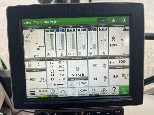 Трактор John Deere 6195R (2017)