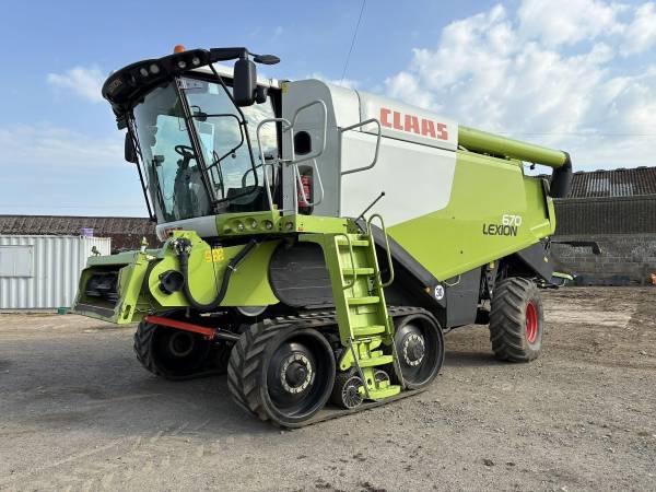 Комбайн Claas Lexion 670 TT (2016)