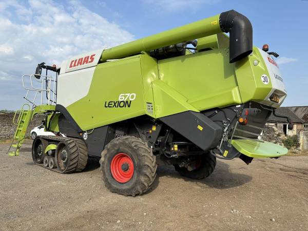 Комбайн Claas Lexion 670 TT (2016)